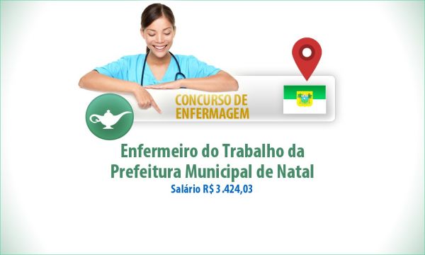 Concurso Prefeitura Municipal de Natal - Enfermagem - EnfConcursos -  Concursos de Enfermagem - Concurso Enfermeiro